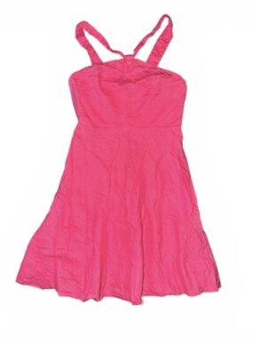 J. Crew Coral Sleeveless Coral Mini Dress